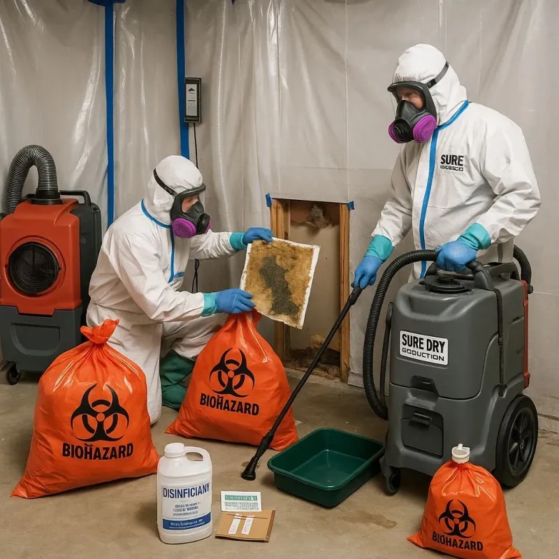 Contaminated Water Handling Protocols process in Dollar Bay, MI