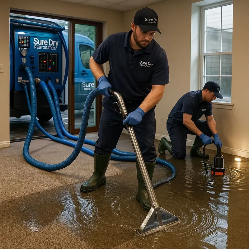 Water Extraction and Removal process in Dollar Bay, MI